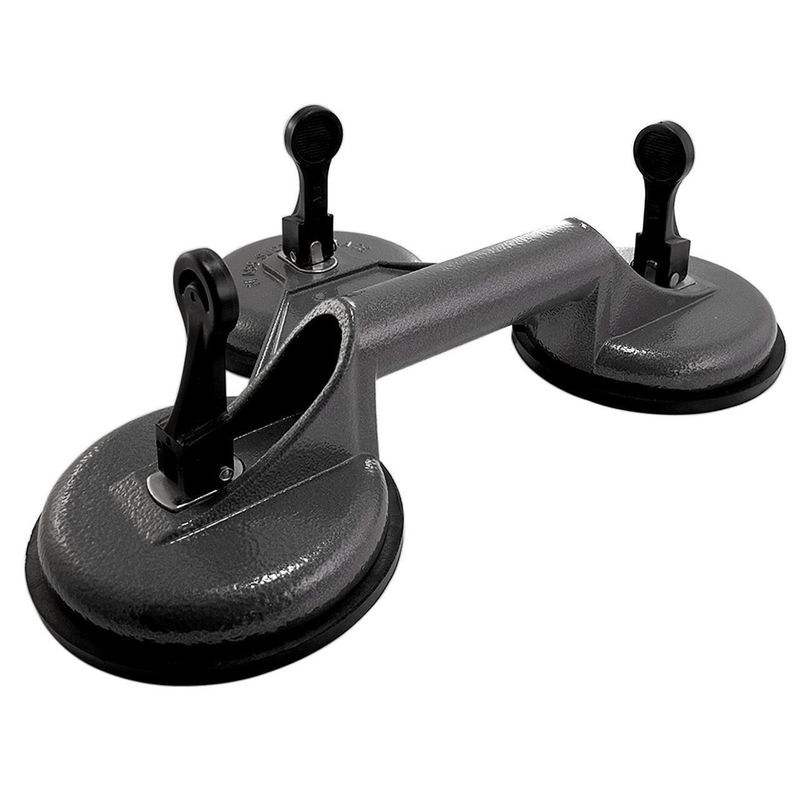 Auto si Moto - Reparatii si depanare - Scule auto - Scule si truse auto - Ventuza pentru transport si montat parbrize, geamuri, placi marmura, granit, 3 brate, max 100 kg - Infinity.ro