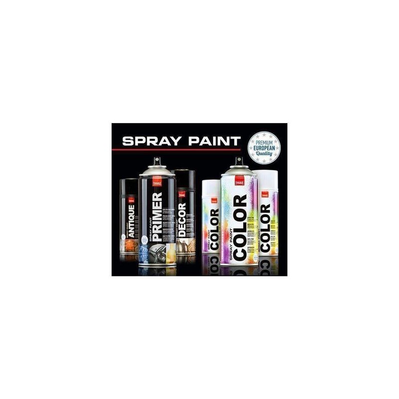 Casa si Gradina - Constructii - Vopsea si tencuieli - Vopsele si pigmenti - Vopsea spray acrilic Deco Silver, Argintiu 400ml - Infinity.ro