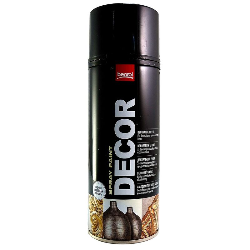 Casa si Gradina - Constructii - Vopsea si tencuieli - Vopsele si pigmenti - Vopsea spray acrilic Deco Silver, Argintiu 400ml - Infinity.ro