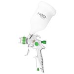 Casa si Gradina - Constructii - Vopsea si tencuieli - Pistoale si sisteme de vopsit si tencuit - Pistol de vopsit, vas superior, plastic, HVLP, 4 bar, 0.6 L, 1.4 mm - Infinity.ro