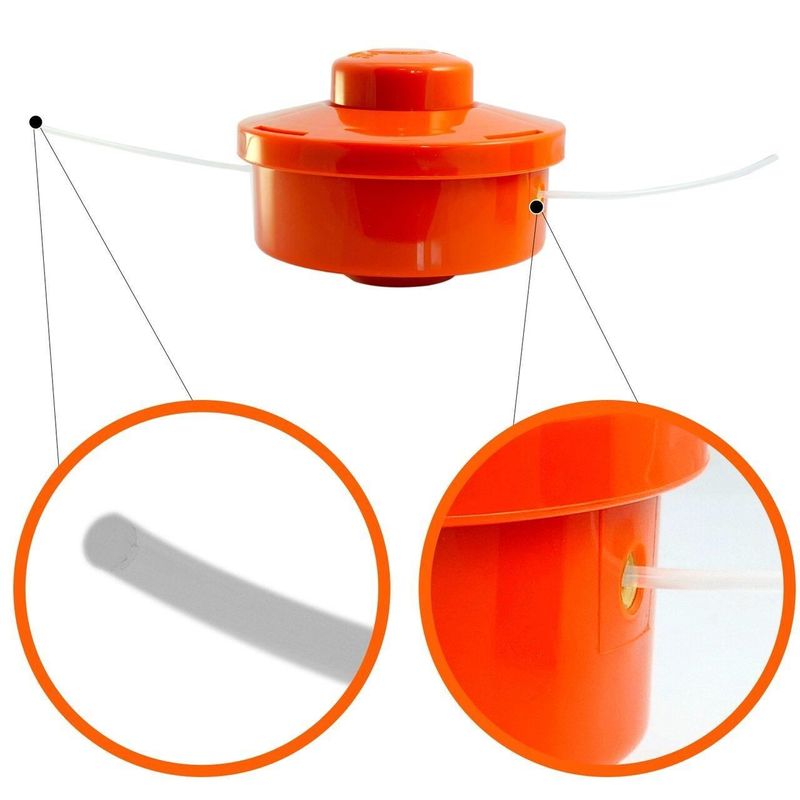 Casa si Gradina - Gradinarit si plante - Utilaje gradina - Coase electrice si motocoase - Cap rezerva pentru motocoasa/trimmer, fir nylon 2 mm - Infinity.ro