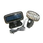 Casa si Gradina - Corpuri si surse de iluminat - Iluminat exterior - Lampi solare - Lampa solara pentru gradina, Jumi, cu senzor de miscare, 15 LED, 0.5 W, 18x9.8x13 cm - Infinity.ro