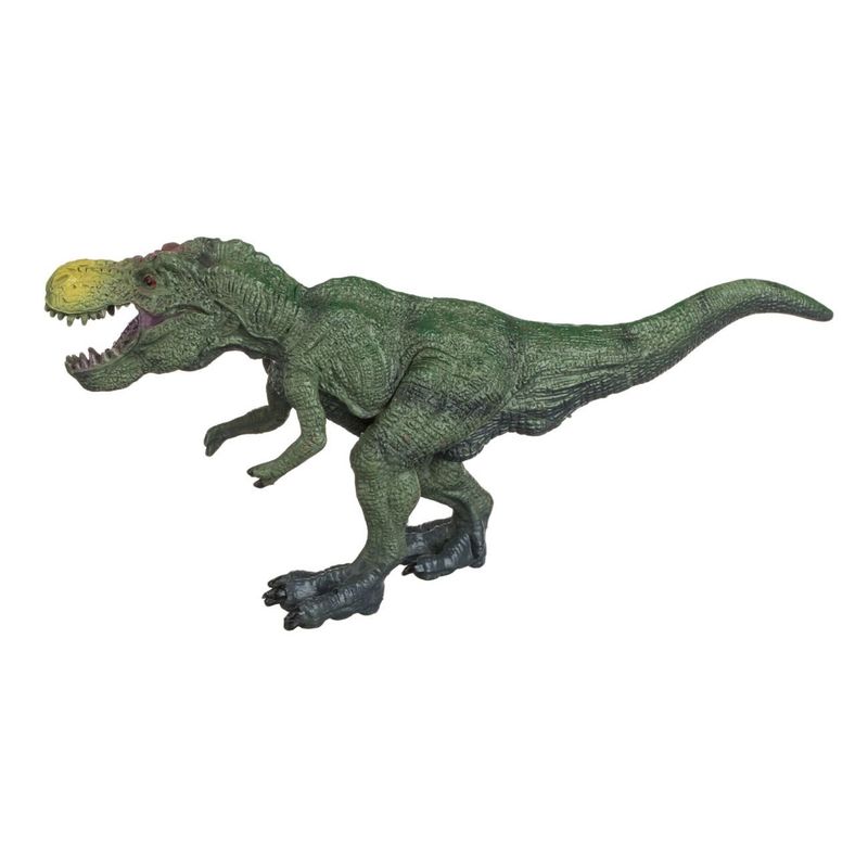 Jucarii, Copii si Bebe - Jucarii si jocuri - Figurine - Figurina dinozaur, t-rex, plastic, verde, dimensiune 19 x 10cm - Infinity.ro
