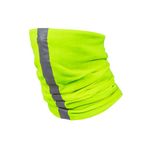 Casa si Gradina - Constructii - Echipamente de lucru - Imbracaminte protectia muncii - Fular tubular/caciula, cu element reflectorizant, poliester, galben si gri, ART.MAS - Infinity.ro