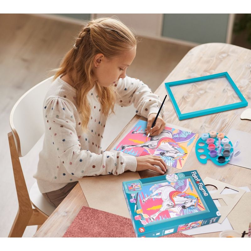 Jucarii, Copii si Bebe - Jucarii si jocuri - Jucarii & jocuri educative - Seturi pictura si desen - Picteaza si inrameaza unicornul magic - Infinity.ro