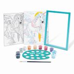 Jucarii, Copii si Bebe - Jucarii si jocuri - Jucarii & jocuri educative - Seturi pictura si desen - Picteaza si inrameaza unicornul magic - Infinity.ro