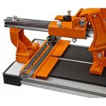 Casa si Gradina - Constructii - Scule electrice si accesorii - Masini si unelte de taiat gresia si faianta - Masina de taiat gresie si faianta, aparat profesional, dispozitiv cu rulmenti, 600 mm, cu genunchiere si gletiera cu zimti, Rich - Infinity.ro