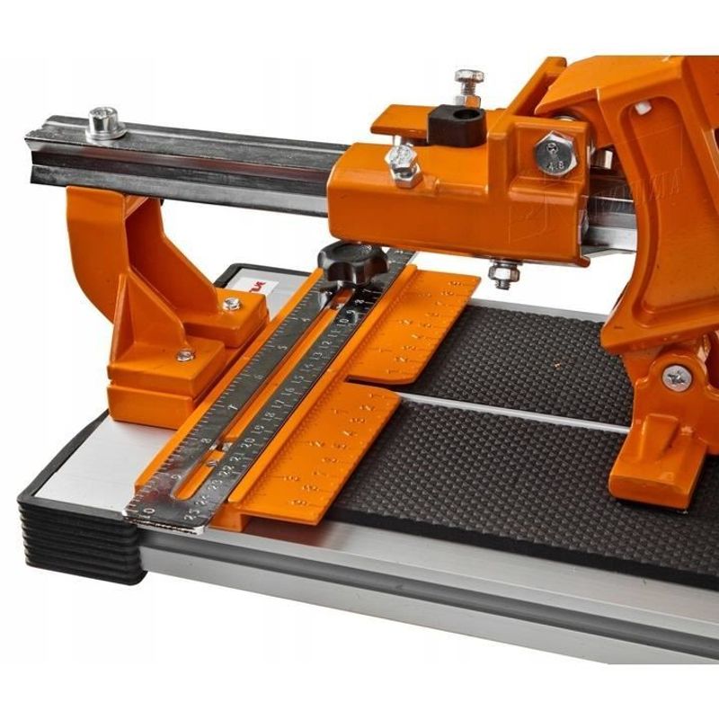 Casa si Gradina - Constructii - Scule electrice si accesorii - Masini si unelte de taiat gresia si faianta - Masina de taiat gresie si faianta, aparat profesional, dispozitiv cu rulmenti, 600 mm, cu genunchiere si gletiera cu zimti, Rich - Infinity.ro