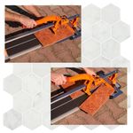 Casa si Gradina - Constructii - Scule electrice si accesorii - Masini si unelte de taiat gresia si faianta - Masina de taiat gresie si faianta, aparat profesional, dispozitiv cu rulmenti, 600 mm, cu genunchiere si gletiera cu zimti, Rich - Infinity.ro