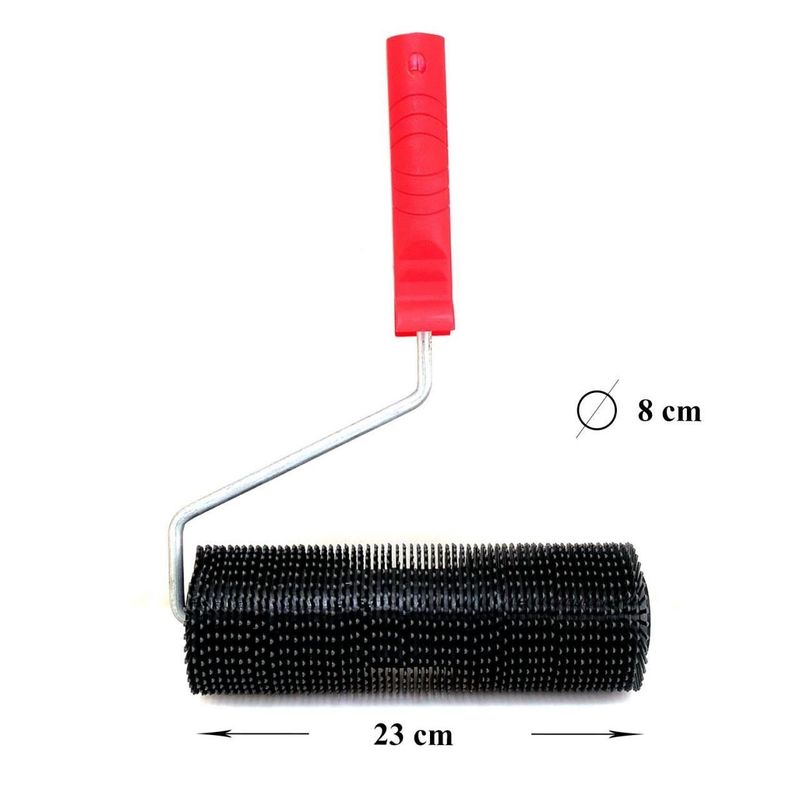 Casa si Gradina - Constructii - Vopsea si tencuieli - Unelte de vopsit si tencuit - Rola cu maner pentru sape 23 cm - diametru 8 cm - Infinity.ro