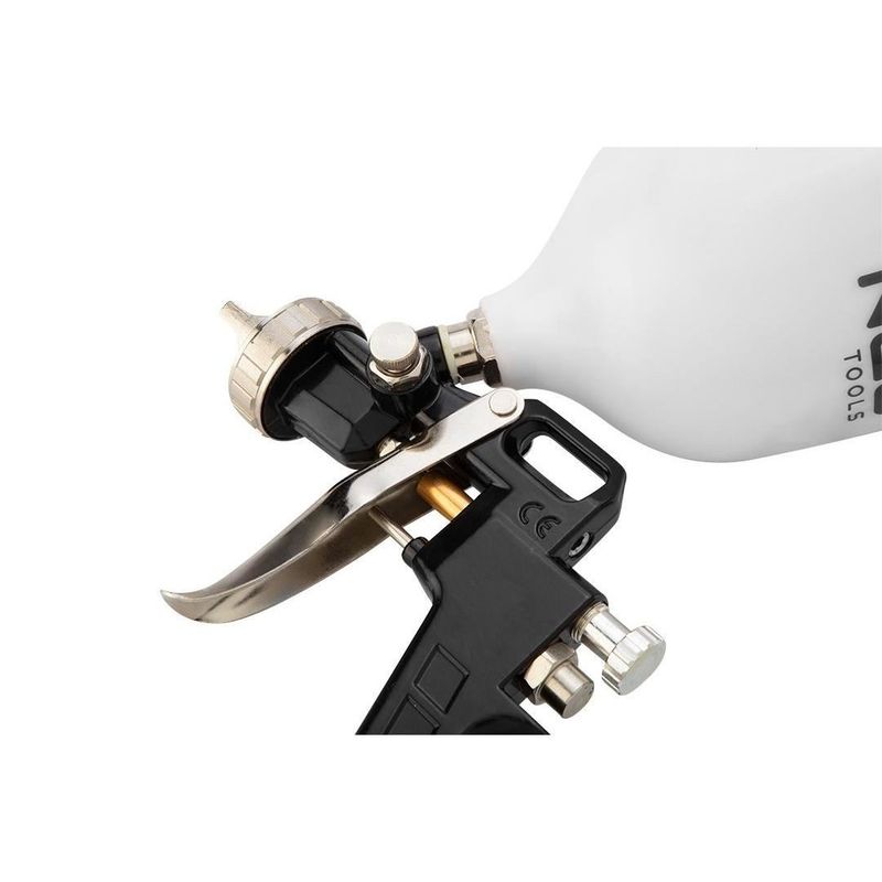 Casa si Gradina - Constructii - Vopsea si tencuieli - Pistoale si sisteme de vopsit si tencuit - Pistol de vopsit, vas superior plastic, 4 bar, 0.6 L, 1.5 mm, NEO - Infinity.ro