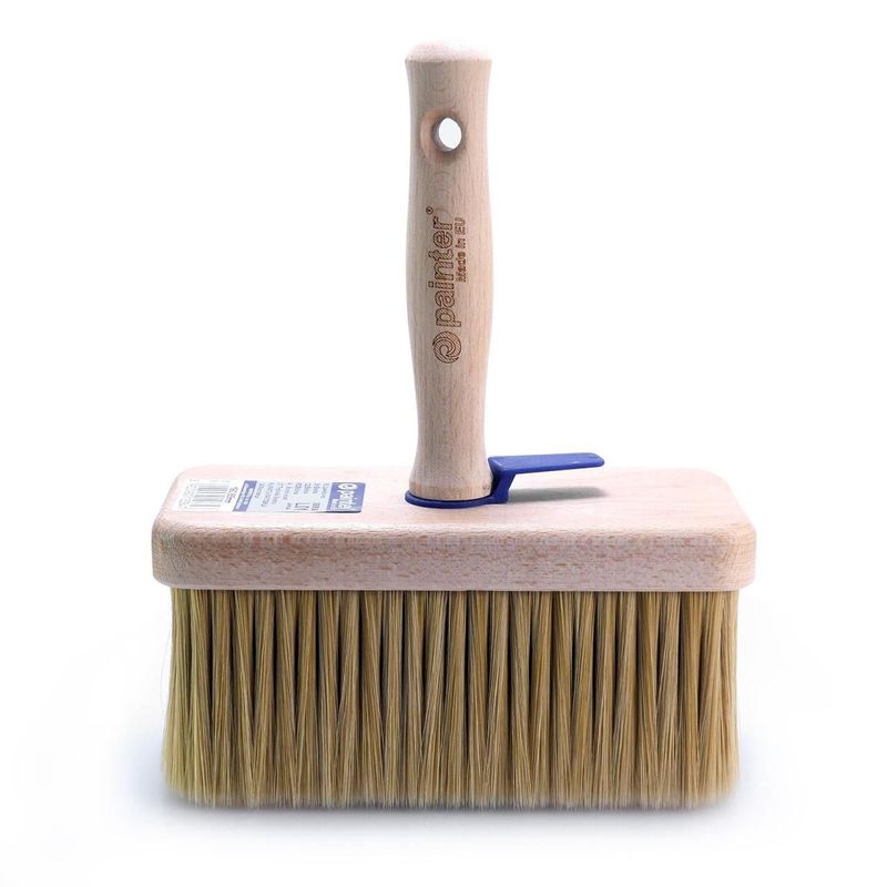 Casa si Gradina - Constructii - Vopsea si tencuieli - Unelte de vopsit si tencuit - Bidinea din lemn dreptunghiulara 190x85mm - Infinity.ro