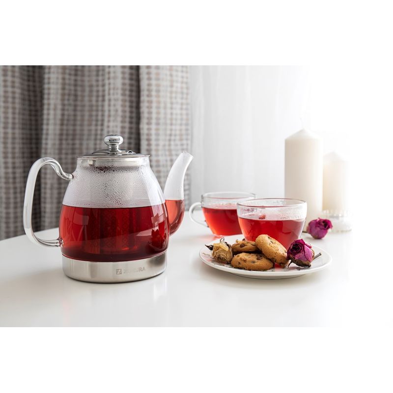 Casa si Gradina - Bucatarie si vesela - Vase pentru gatit - Ceainice si infuzoare - Ceainic inox, 1,5L - Zokura - Infinity.ro