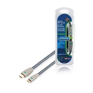 Cablu HDMI 1m mini HDMI Bandridge High Speed