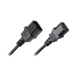 TV, Audio-Video si Foto - Accesorii TV si audio - Cabluri si adaptoare audio - Cablu alimentare PC-Monitor 0.5m IEC-C13 - IEC-C14 Cabletech KPO2770-0.5 - Infinity.ro