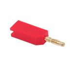 TV, Audio-Video si Foto - Accesorii TV si audio - Cabluri si adaptoare audio - Mufa banana tata rosie contact aurit cablu 4mm - Infinity.ro