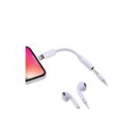 TV, Audio-Video si Foto - Accesorii TV si audio - Cabluri si adaptoare audio - Cablu adaptor Lightning tata - STEREO Jack 3.5 mm mama 10cm Well - Infinity.ro