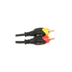 TV, Audio-Video si Foto - Accesorii TV si audio - Cabluri si adaptoare audio - Cablu 2x RCA - 2x RCA Gold 10m tata-tata contacte aurite - Infinity.ro