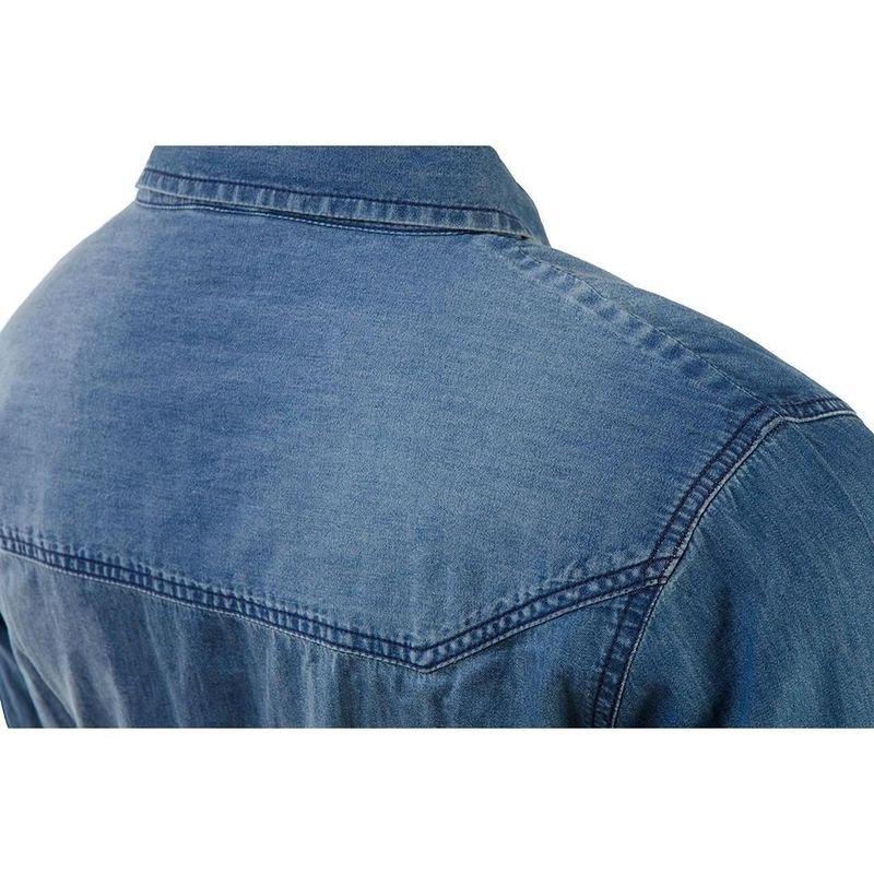 Casa si Gradina - Constructii - Echipamente de lucru - Imbracaminte protectia muncii - Camasa pentru lucru, de blugi, model Denim, marimea M/50, NEO - Infinity.ro