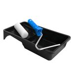 Casa si Gradina - Constructii - Vopsea si tencuieli - Unelte de vopsit si tencuit - Rola cu tava, 1 rola burete, 1 maner, 15x32 cm - Infinity.ro