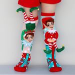 Fashion, accesorii si bijuterii - Copii - Lenjerie si pijamale copii - Sosete si dresuri copii - Sosete lungi colorate Madmia unisex fantasy Elf 6-99 ani - Infinity.ro