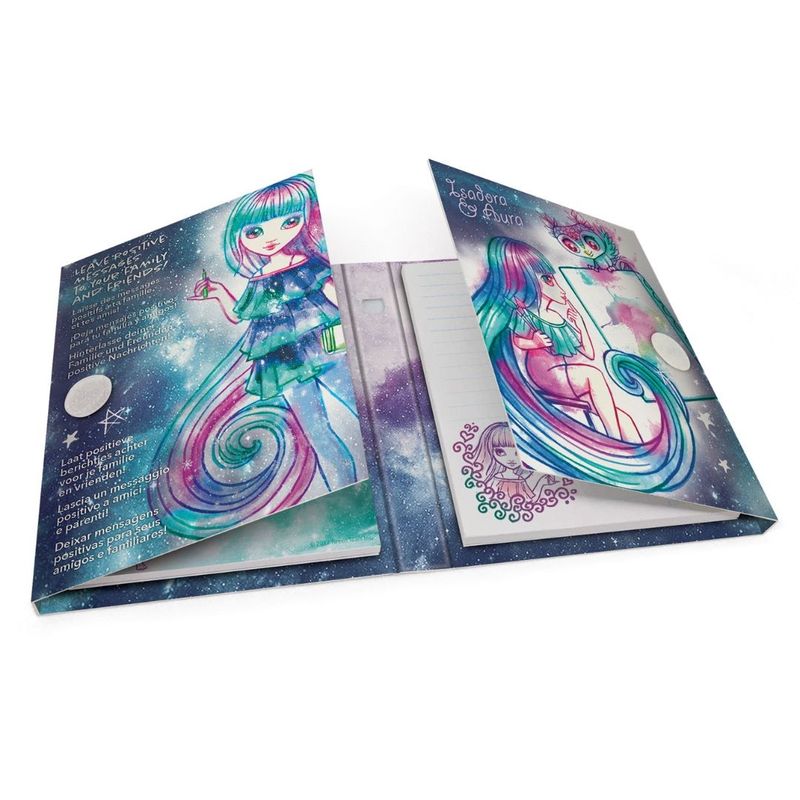 Carti si Birotica - Papetarie - Agende si calendare - Agende si carnete - Mini set cu blocnotes, personaje Isadora si Aura, Nebulous Stars - Infinity.ro