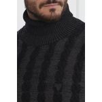 Fashion, accesorii si bijuterii - Barbati - Imbracaminte - Pulovere barbati - Pulover barbati Guess M3BR26,  L INTL, Negru/Gri inchis - Infinity.ro