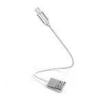 PC, gaming si accesorii - Retelistica - Cabluri si accesorii - Cablu de incarcare/date, USB-A- Micro-USB, 0,2 m, alb, Hama - Infinity.ro