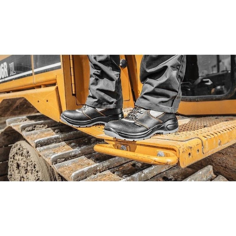 Casa si Gradina - Constructii - Echipamente de lucru - Incaltaminte protectia muncii - Bocanci de lucru, S1P, SRA, piele, marimea 42, NEO - Infinity.ro