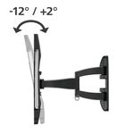 TV, Audio-Video si Foto - Accesorii TV si audio - Suporturi TV - Suport TV de perete Hama 118056, reglabil, 32"-65", Negru - Infinity.ro