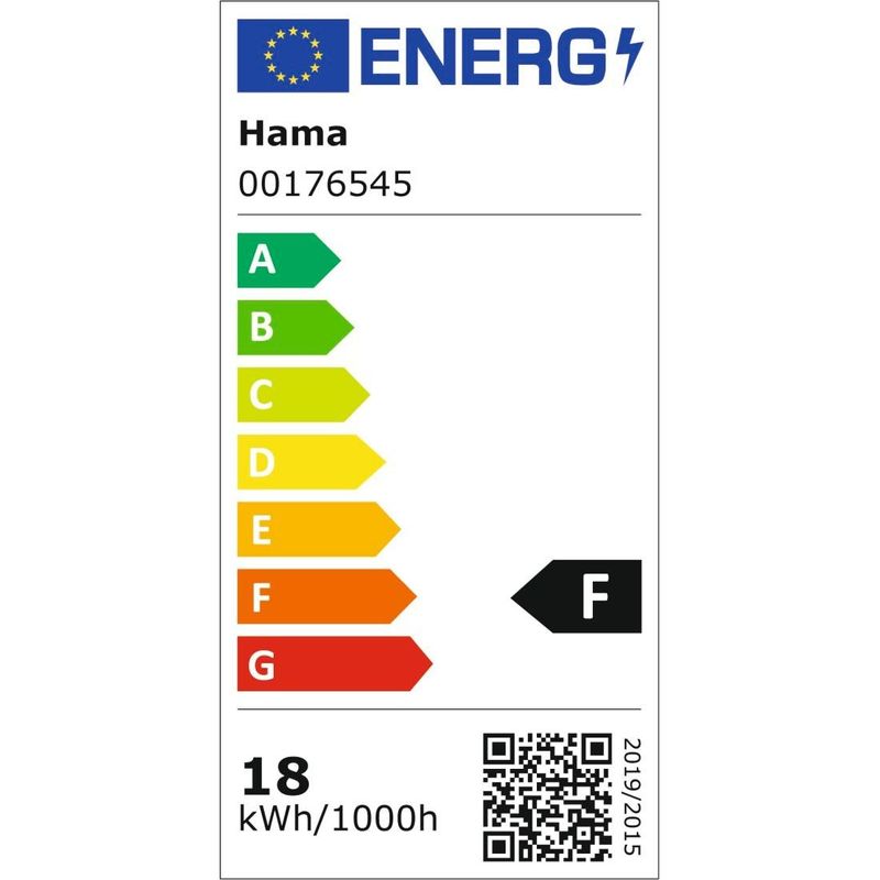 Casa si Gradina - Corpuri si surse de iluminat - Plafoniere, aplice si spoturi - Plafoniera LED inteligenta Hama, Wi-Fi, 10W, 1500 lm, lumina alba reglabila, rotund, 30cm, Alb, clasa energetica F - Infinity.ro