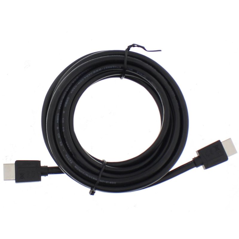 TV, Audio-Video si Foto/Accesorii TV si audio/Cabluri si adaptoare video - Cablu HDMI Hama 200703, 4k, Ethernet, 3 metri, negru - Infinity.ro