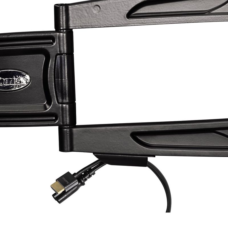 TV, Audio-Video si Foto - Accesorii TV si audio - Suporturi TV - Suport TV de perete Hama 108751, reglabil, 37"-65", Negru - Infinity.ro