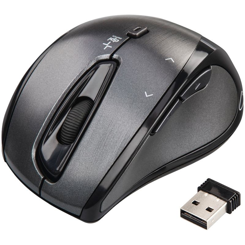 PC, gaming si accesorii - Periferice PC - Mouse - Mouse wireless Hama Cuvio, Negru - Infinity.ro