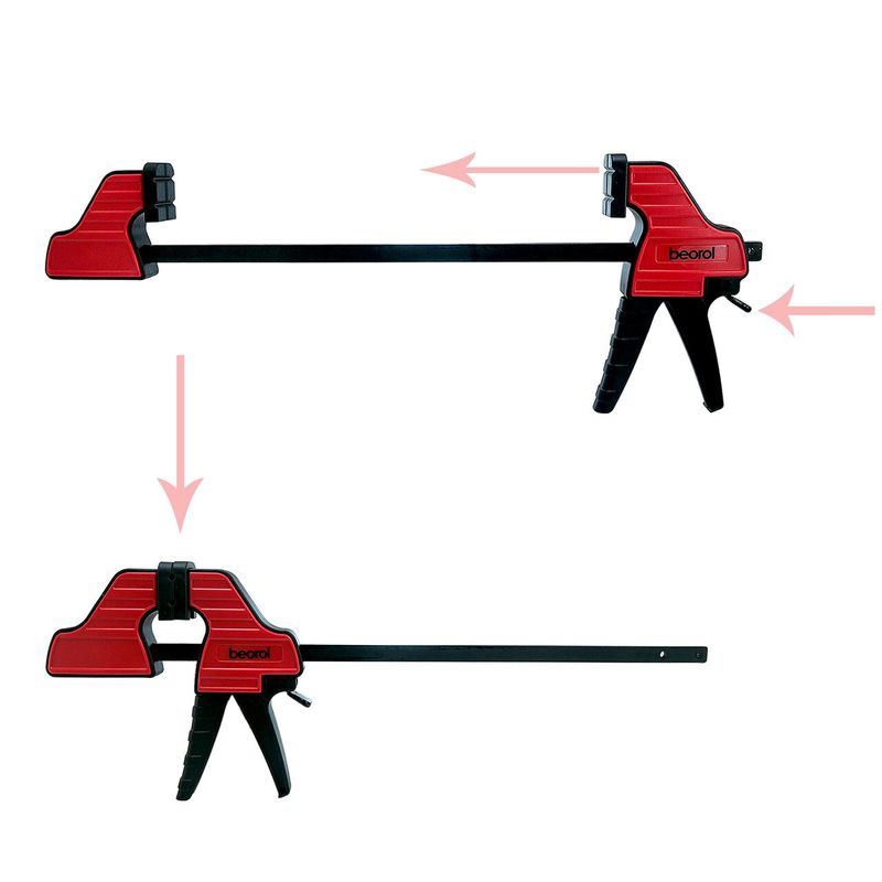 Casa si Gradina - Constructii - Scule electrice si accesorii - Menghine si cleme fixare - Menghina rapida, clema fixare, presa manuala 300 mm - Infinity.ro
