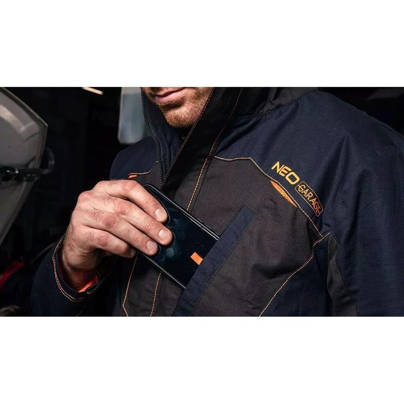 Casa si Gradina - Constructii - Echipamente de lucru - Imbracaminte protectia muncii - Geaca de lucru, model Garage, bumbac, NEO, marime XXXL/58 - Infinity.ro