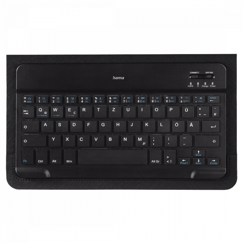 Laptop, Telefoane si Tablete - Tablete si accesorii tablete - Accesorii Tablete - Huse tablete - Husa Hama 125131, cu tastatura Bluetooth si stand de tablete de la 9 la 11" - Infinity.ro