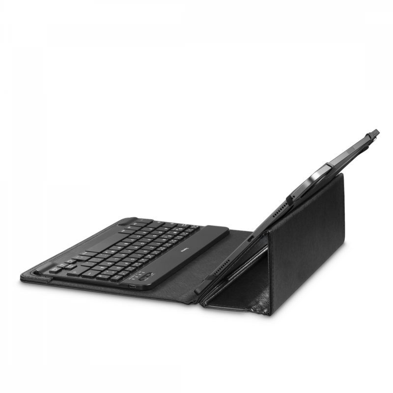 Laptop, Telefoane si Tablete - Tablete si accesorii tablete - Accesorii Tablete - Huse tablete - Husa Hama 125131, cu tastatura Bluetooth si stand de tablete de la 9 la 11" - Infinity.ro