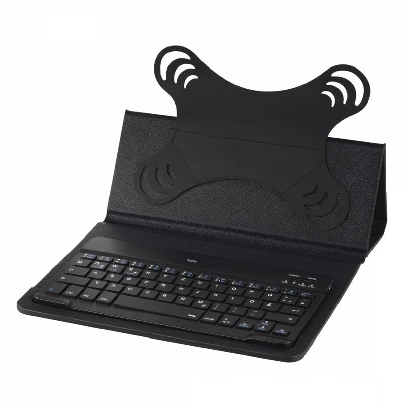 Laptop, Telefoane si Tablete - Tablete si accesorii tablete - Accesorii Tablete - Huse tablete - Husa Hama 125131, cu tastatura Bluetooth si stand de tablete de la 9 la 11" - Infinity.ro
