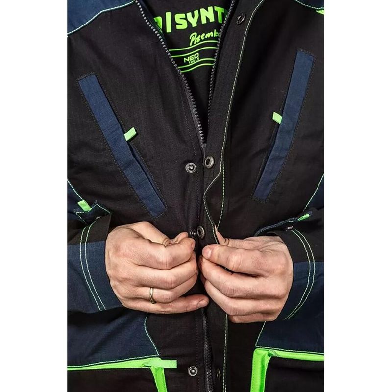 Casa si Gradina - Constructii - Echipamente de lucru - Imbracaminte protectia muncii - Geaca de lucru, model Moto, bumbac, NEO, marime XXXL/58 - Infinity.ro