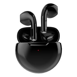 Casti wireless Pro6, Bluetooth 5.0, Control tactil, Microfon incorporat, Compatibilitate universala