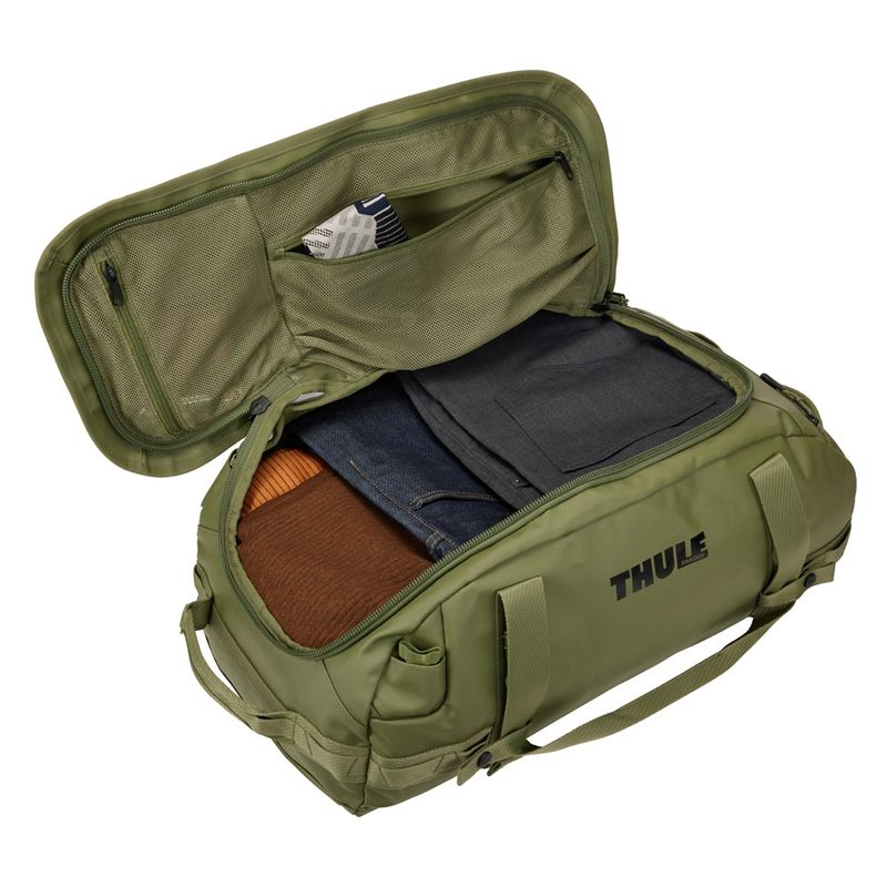 Sport si Outdoor - Articole de voiaj - Genti voiaj - Geanta voiaj duffel, Thule, Chasm, 40L, Olivine - Infinity.ro