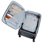 Sport si Outdoor - Articole de voiaj - Genti voiaj - Geanta voiaj, Thule, Subterra Checked Spinner, 68 cm, 65L, Gri inchis - Infinity.ro