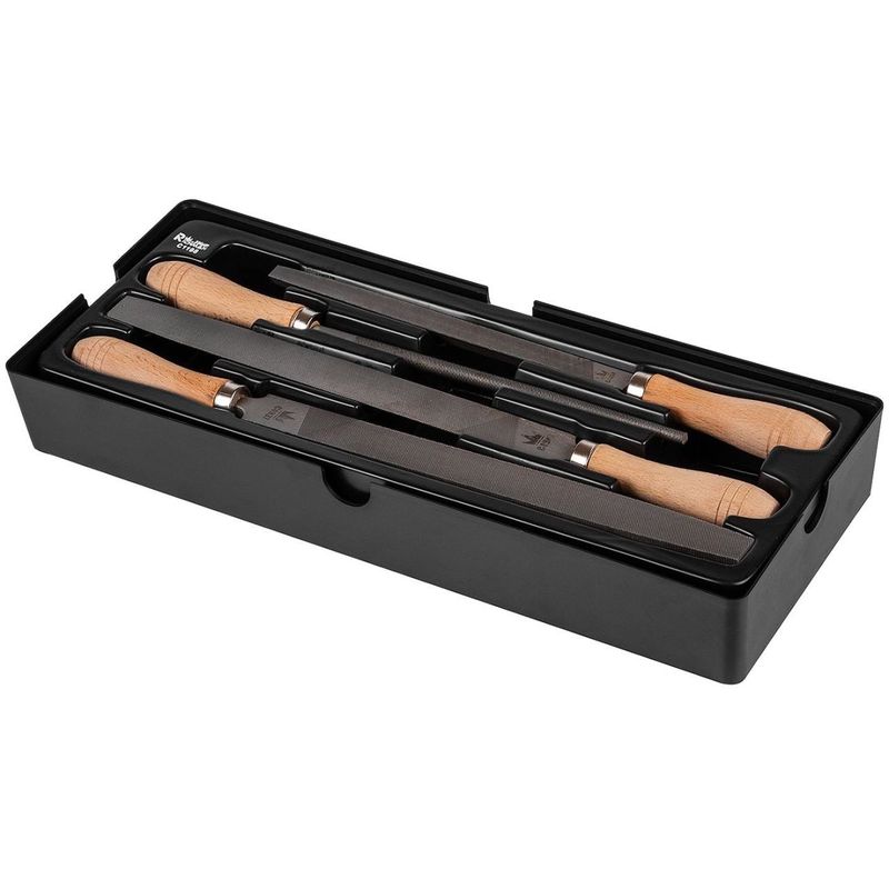 Casa si Gradina - Constructii - Scule de mana si unelte - Pile si raspile - Pile, sertar TIP A (385x150 mm) pentru dulap mobil, set 4 buc, 200-250 mm, Richmann - Infinity.ro