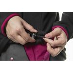 Fashion, accesorii si bijuterii - Femei - Imbracaminte femei - Jachete si geci femei - Geaca din lana polara pentru femei, model Woman Line, negru, marimea M/38, NEO - Infinity.ro