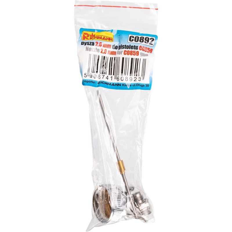 Casa si Gradina - Constructii - Vopsea si tencuieli - Pistoale si sisteme de vopsit si tencuit - Set 2 duze si ac, pentru pistol vopsit C0859, 2 mm, Richmann - Infinity.ro