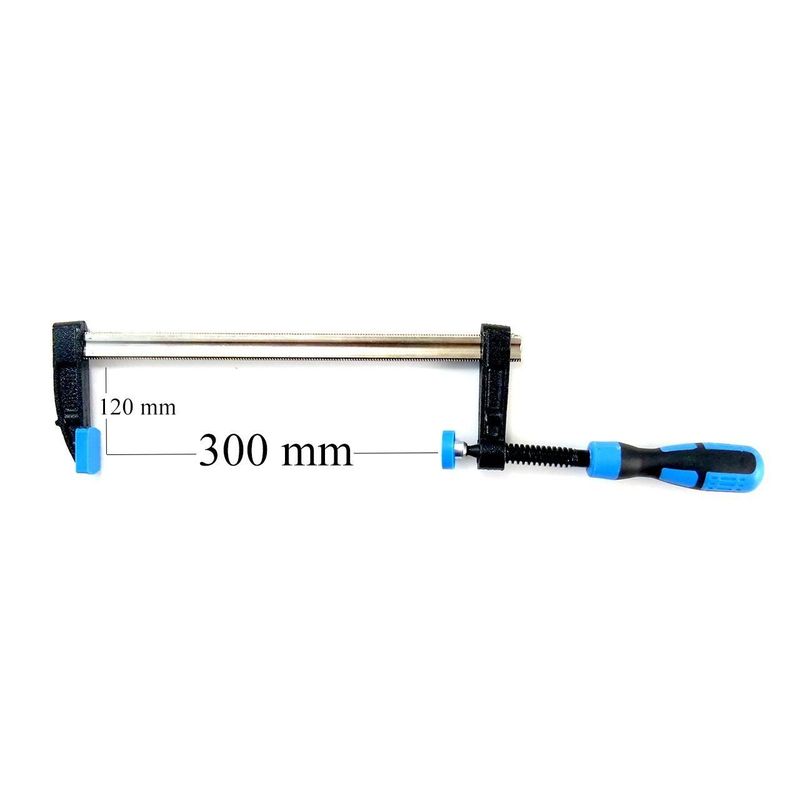 Casa si Gradina - Constructii - Scule electrice si accesorii - Menghine si cleme fixare - Menghina manuala tip F, 300x120 mm, Richmann - Infinity.ro