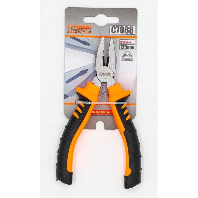 Casa si Gradina - Constructii - Scule de mana si unelte - Clesti si patenti - Cleste combinat, mini, 125 mm, Richmann Exclusive - Infinity.ro