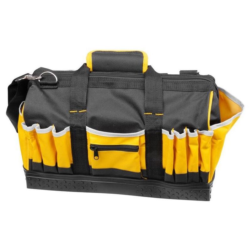 Casa si Gradina - Constructii - Depozitare, transport si protectie - Organizatoare si cutii scule - Geanta scule, cu curea de transport, textil, max 20 kg, 44x25x24 cm, Strend Pro - Infinity.ro