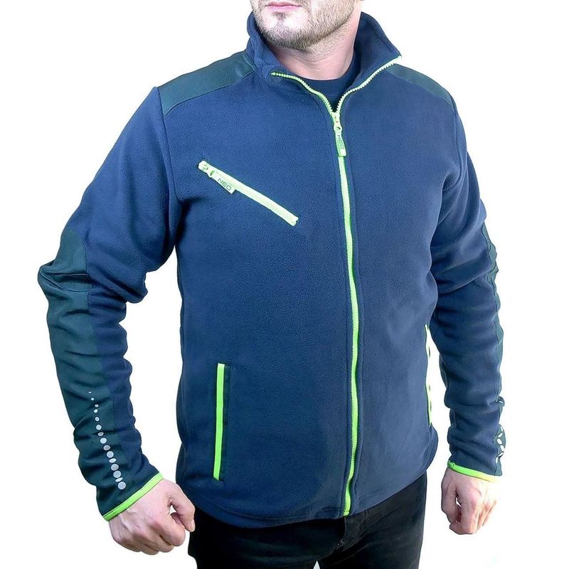 Casa si Gradina - Constructii - Echipamente de lucru - Imbracaminte protectia muncii - Jacheta fleece polar, premium, albastru/verde, NEO - Infinity.ro